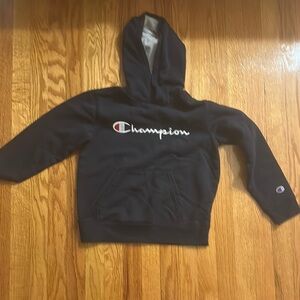 Champion Kids navy blue Hoodie
